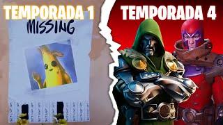 Toda la historia de fortnite capitulo 5 en 10 minutos