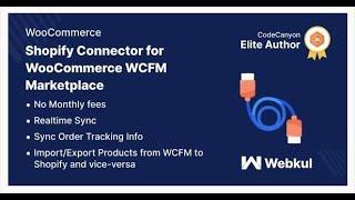 WooCommerce WCFM Marketplace Shopify Connector