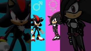 Sonic Gender swap Shadow The Hedgehog 