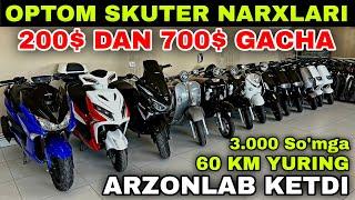 3000 So'm bilan 60 km yuring! OPTOM SKUTER NARXLARI 2024 Скутер нархлари 2024 Ташкент