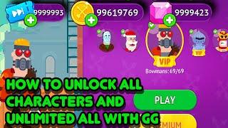 Unlock All 69 Characters And Vip Upgrades In Bowmasters