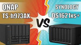 Synology DS1621xs+ vs QNAP TS-h973AX NAS Comparison