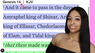 Genesis 14  Bible Reads With Ms. Danreael