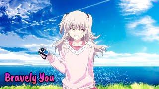 Charlotte OP Full 『AMV Lyrics』  Bravely You ／ Lia