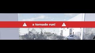 We got a tornado warning in Greenville roblox!