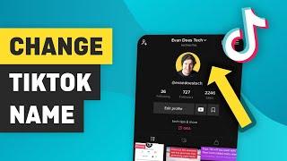 How to Change Username & Display Name on Tiktok (2022)