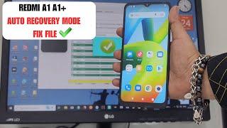 REDMI A1 A1+ RECOVERY  MODE FIX FILE | #redmia1recoveryproblem #redmia1afterformatrecoveryproblemfix