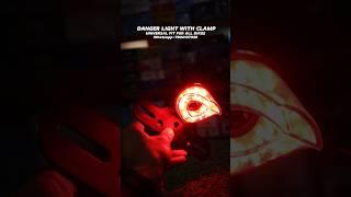 Danger led with clamp|#bike #shorts #trending #led #modified