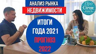 Рынок недвижимости 2022 ИТОГИ года 2021 цены и спрос на квартиры Сочи Краснодар Просочились