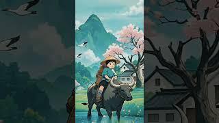 Ox Riding #ai #relaxing #relax #relaxation