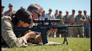 They Said a Woman Couldn't Outshoot Them — She Proved Them Wrong While Blindfolded