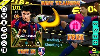 Free 101 Saviola  Tutorial And Gameplay Efootball 2025 Mobile!