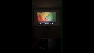 2200 Lumens HD Projector Video Demonstration