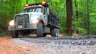 Amazing Gravel Driveway Transformation, On A Shoestring Budget…