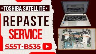 How to Clean and Repaste Toshiba Satellite S55T-B535 for Optimal Cooling