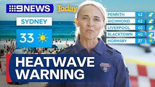 Extreme heatwave warning as millions to sweat through hottest December day | 9 News Australia