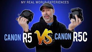 I own both the Canon R5 & R5C. Which one do I grab more, and why?