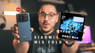 وأخيراً أول مراجعة للـ XIAOMI MIX FOLD 4  الوحش الذي سحق فولد سامسونج !!