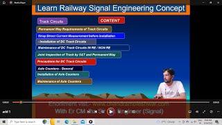 Railway signal engineering with Er CM Jha Sir