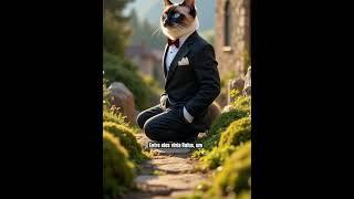 Rufus, um gato rajado #gatos #desenho #viralvideo #videoshort #gatosfofos #