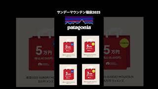#2025福袋 紹介⑨ #short #patagonia福袋 #tictac福袋 #福袋  #福袋2025 #patagonia #パタゴニア