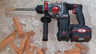 Parkside Performance Cordless Hammer Drill PKHAP 20-Li TESTING