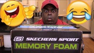 STOP LAUGHING AT ME! [Skechers Unboxing]
