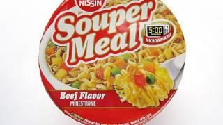 No.4011 Nissin Foods（USA） Souper Meal Beef Flavor Minestrone