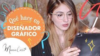 ‍¿Qué hace un DISEÑADOR GRÁFICO? de 10 trabajos 