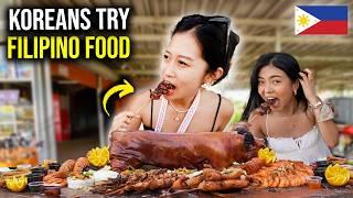 Korean American Tries Filipino Food for the First Time