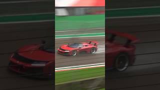 The brand new Ferrari F80 on track #ferrari #f80 #imola #new #hypercar #madeinitaly #maranello