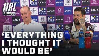 Adam Reynolds very excited to be playing alongside Ben Hunt: NRL Presser | NRL on Nine