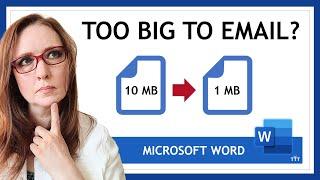 How to Compress Microsoft Word File Size | Compress Pictures/Images in Word