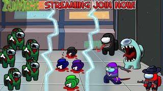 Among Us Live Hide And Seek! Zombie Mode! And FFA  ( Free For All ) Join Now!