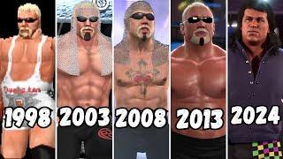 Evolution of Scott Steiner Entrance 1998 -2024 - WWE X WCW X TNA Games