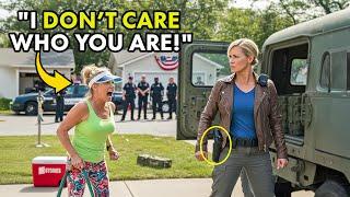 HOA Karen Called the Cops on My Wife Back From Israel — Didn’t Know She Leads Federal Gun Ops
