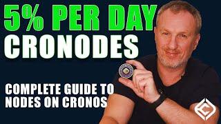 Cronodes Review and Tutorial | How To Buy Cronodes |Earn 5% Passive Income Using The Cronos Chain