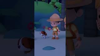 THE PLUSHIE IS GONNA LOSE AN ARM!!  | Leo the Wildlife Ranger | Kids Cartoons | #shorts #animals