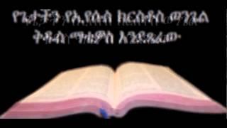 የማቴዎስ ወንጌል ኦዲዮ Amharic Audio Bible - Matthew የጌታችን የኢየሱስ ክርስቶስ ወንጌል ቅዱስ ማቴዎስ እንደጻፈው