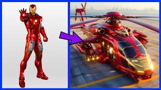 AVENGERS But HELIKOPTER VENGERS  All Characters (marvel & DC) 2024