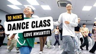 Love Nwantiti - Ckay - Dance tutorial choreography by Hu Jeffery