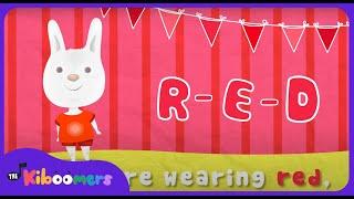 Colors Song - The Kiboomers Preschool Songs & Brain Breaks for Circle Time