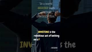 Investing yourself a future you can believe in! #Invest #Future ￼