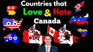 Countries that Love/Hate Canada