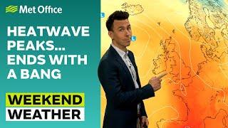 Weekend weather 19/06/2025 – Turning fresher by Sunday – Met Office weather forecast UK