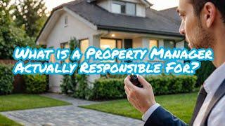 What is a Property Manager Actually Responsible For? | OKC Home Realty Services