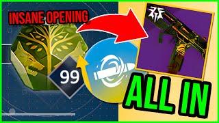 Absolutely INSANE Opening ALL IN For Tinasha's Mastery! Destiny 2