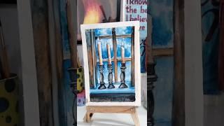 Bachpan ki  Yade & Amezing Water Painting #watercolor #painting #shorts #viralshort