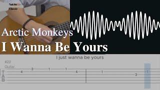 I Wanna Be Yours by Arctic Monkeys (EASY Guitar Tab)