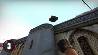 Top 20 Bomb Stuck Spots on DUST 2  CS GO